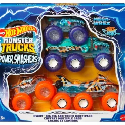 Hot Wheels Monster Truck Pack Power Smashers*MATTEL Discount
