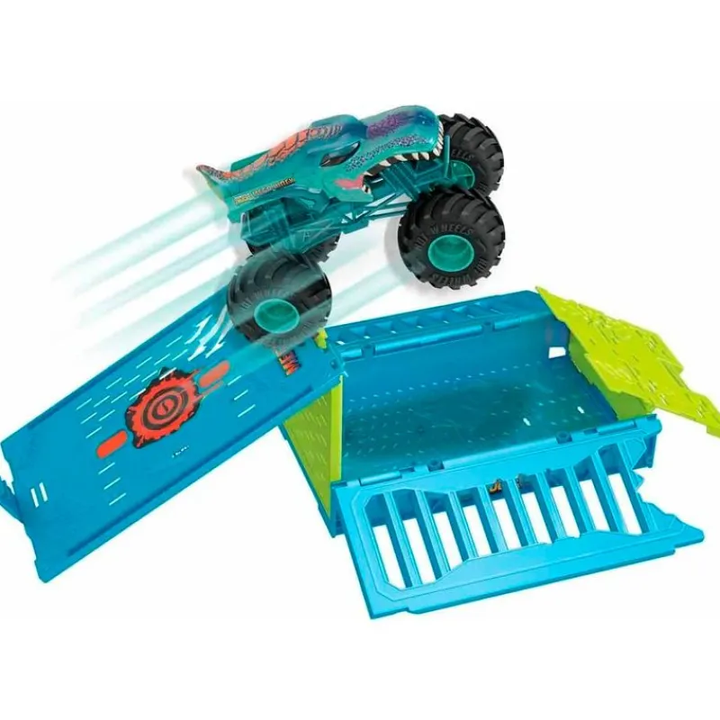 Hot Wheels Monster Truck Mega Wrex Gigante Jaula*MATTEL Discount