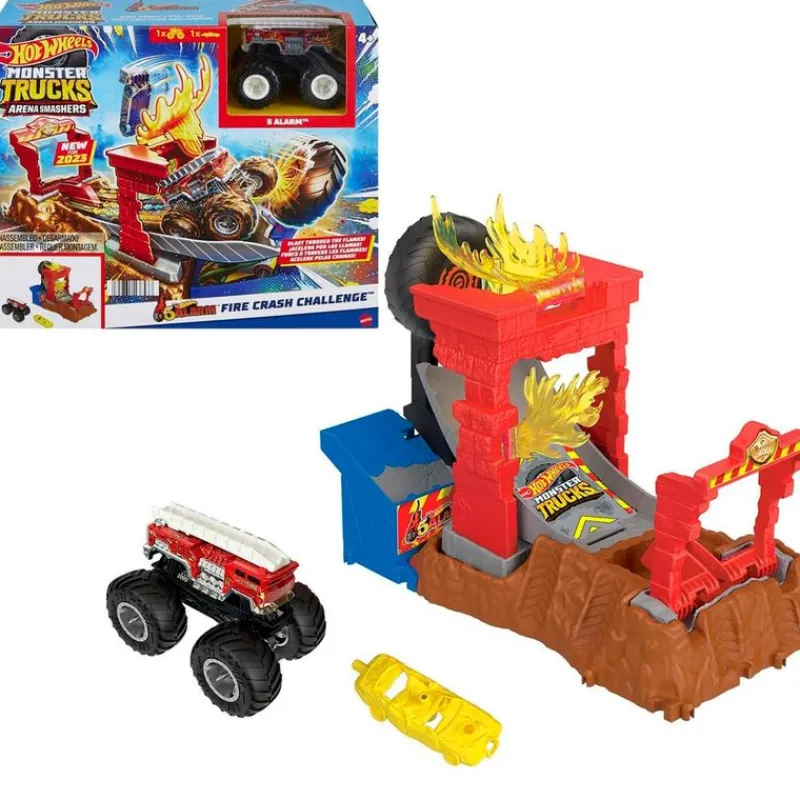 MATTEL Vehículos, Trenes Y Parkings-Hot Wheels Monster Truck Arena Smashers Surtido
