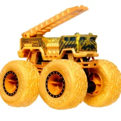 MATTEL Vehículos, Trenes Y Parkings-Hot Wheels Monster Truck Dorado