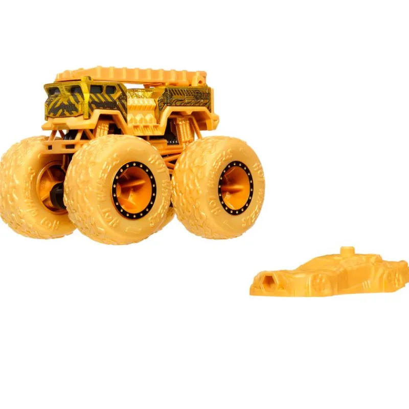 MATTEL Vehículos, Trenes Y Parkings-Hot Wheels Monster Truck Dorado