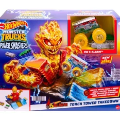 Hot Wheels Monster Trucks Smashers Torre Antorchas*MATTEL Online
