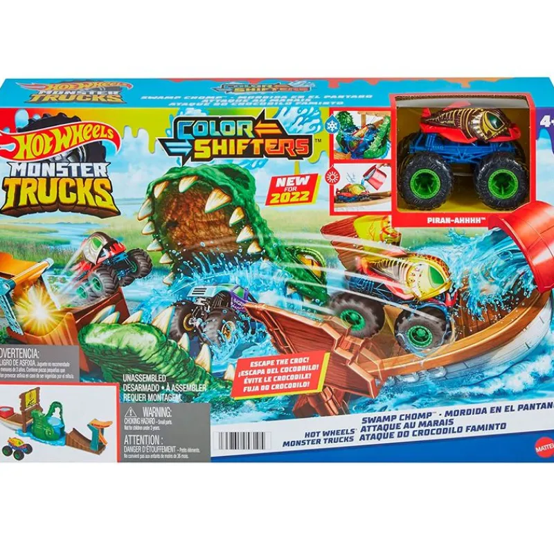 Hot Wheels Monster Trucks Mordida en el Pantano*MATTEL Sale