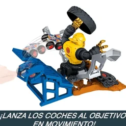MATTEL Vehículos, Trenes Y Parkings-Hot Wheels Monster Trucks Arena Smashers Mega Wrex Vs Crushzilla Takedown