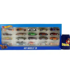 MATTEL Vehículos, Trenes Y Parkings-Hot Wheels Pack 20 Vehículos
