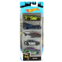 Hot Wheels Pack 5 Vehículos Surtidos*MATTEL Outlet