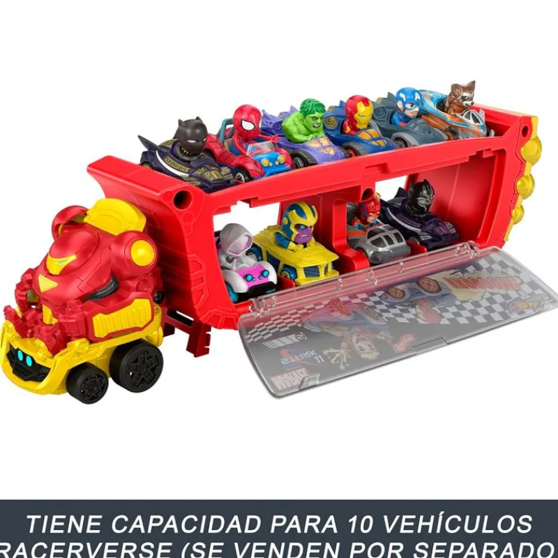 MATTEL Vehículos, Trenes Y Parkings-Hot Wheels Racer Verse Camión Hulkbuster