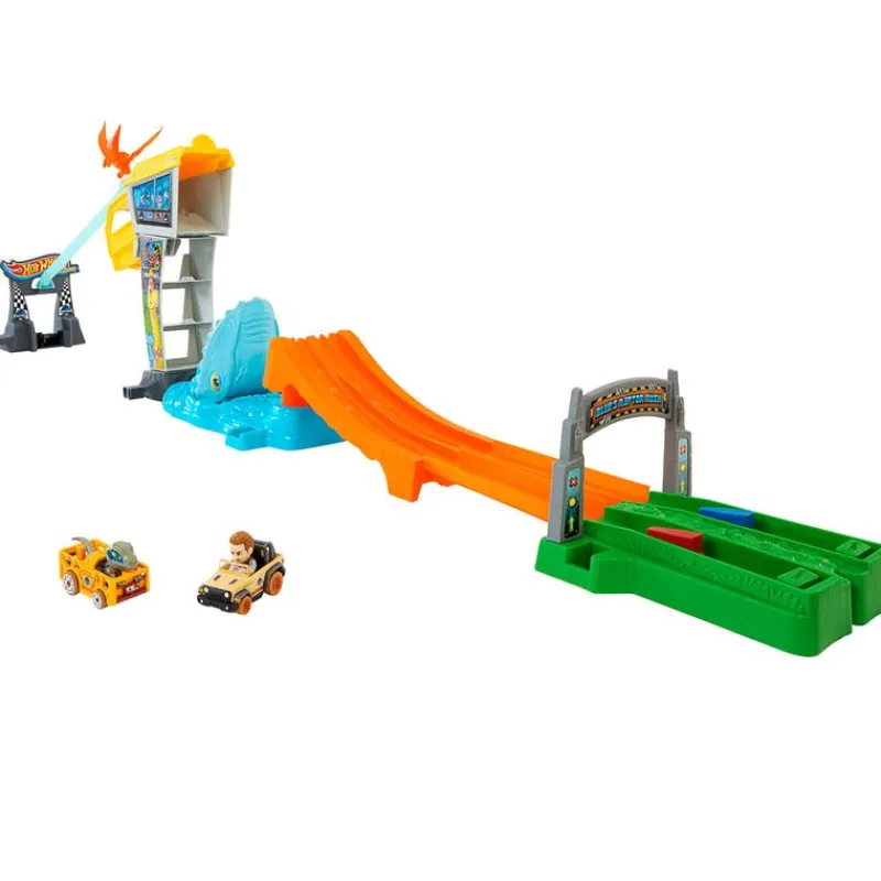 MATTEL Vehículos, Trenes Y Parkings-Hot Wheels Racerverse Jurassic World Pista