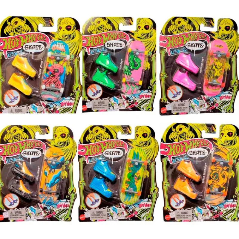 MATTEL Vehículos, Trenes Y Parkings-Hot Wheels Skate Neon Individual Surtido