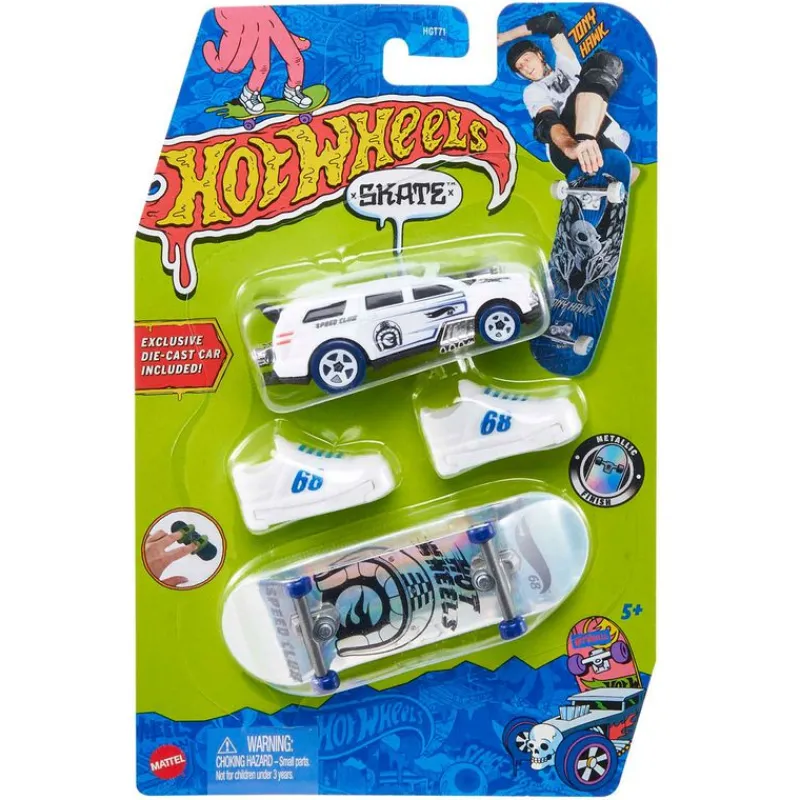 MATTEL Vehículos, Trenes Y Parkings-Hot Wheels Skate Pack con Vehículo Surtido