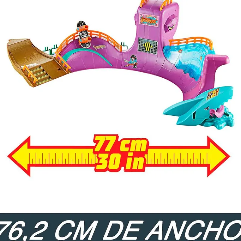 MATTEL Vehículos, Trenes Y Parkings-Hot Wheels Skate Parque Pulpo