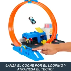 MATTEL Vehículos, Trenes Y Parkings-Hot Wheels Supercomisaría de Policía