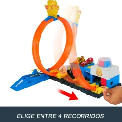 MATTEL Vehículos, Trenes Y Parkings-Hot Wheels Supercomisaría de Policía