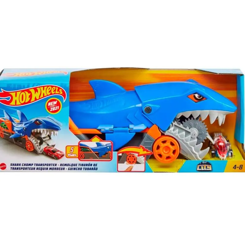 Hot Wheels Tiburón Mastica Coches*MATTEL Sale