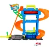 MATTEL Vehículos, Trenes Y Parkings-Hot Wheels Túnel de Lavado con Giros