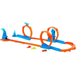 MATTEL Vehículos, Trenes Y Parkings-Hot Wheels Track Creator Triple Looping