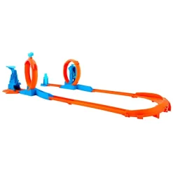 MATTEL Vehículos, Trenes Y Parkings-Hot Wheels Track Creator Triple Looping
