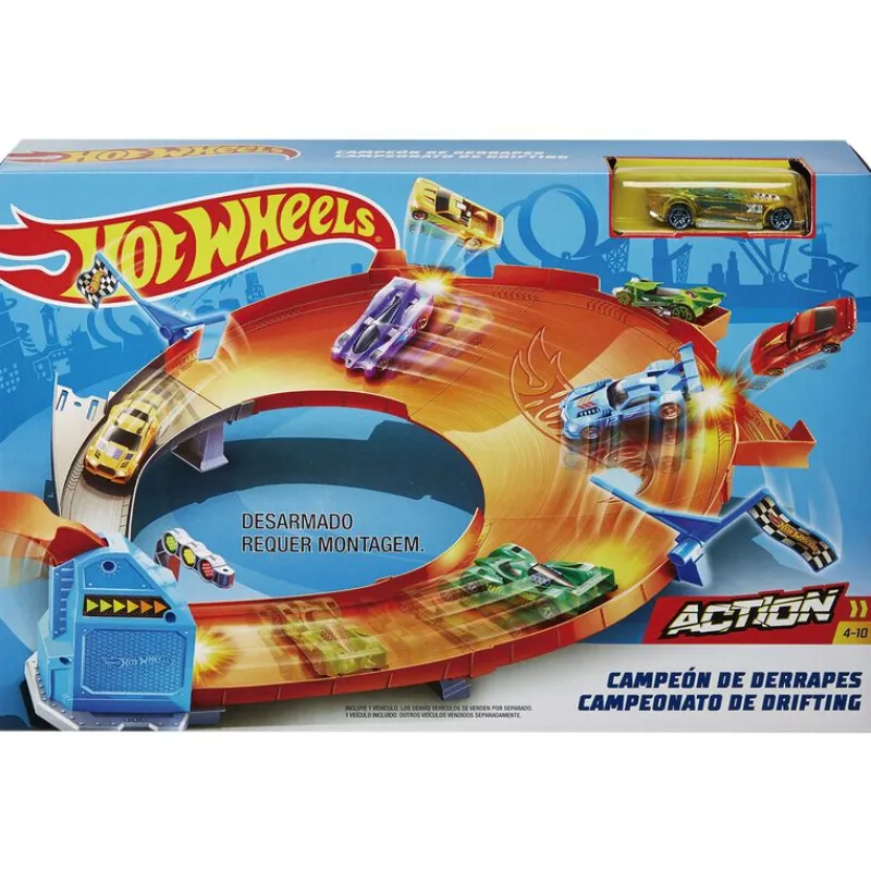 MATTEL Vehículos, Trenes Y Parkings-Hot Wheels Trackset de Campeonato Surtido