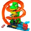 MATTEL Vehículos, Trenes Y Parkings-Hot Wheels T-Rex Batalla en Llamas Pista