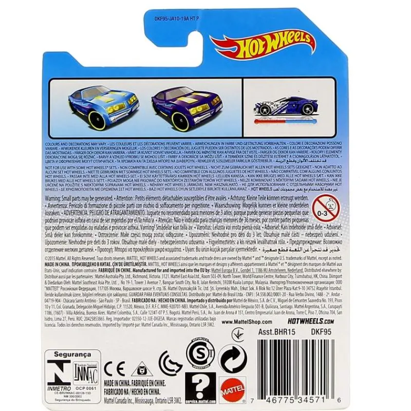 MATTEL Vehículos, Trenes Y Parkings-Hot Wheels Vehículo Color Shifters 1:64 Surtido