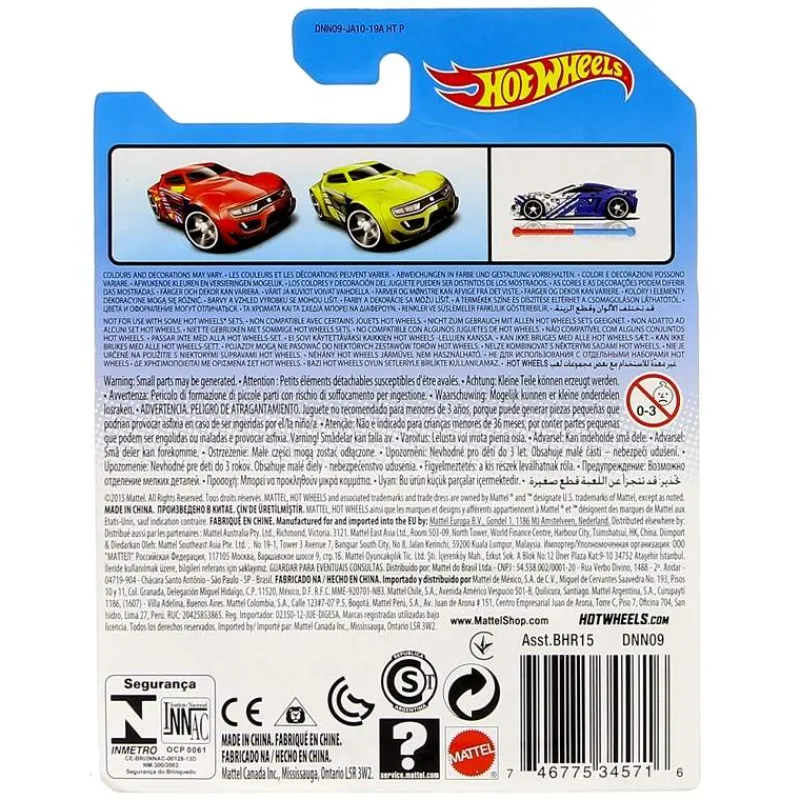 MATTEL Vehículos, Trenes Y Parkings-Hot Wheels Vehículo Color Shifters 1:64 Surtido