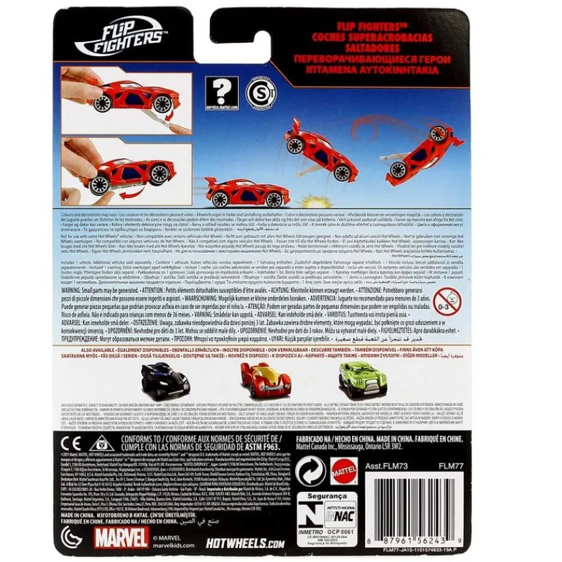 Hot Wheels Vengadores Vehículo Acrobacias Surtido*MATTEL Sale