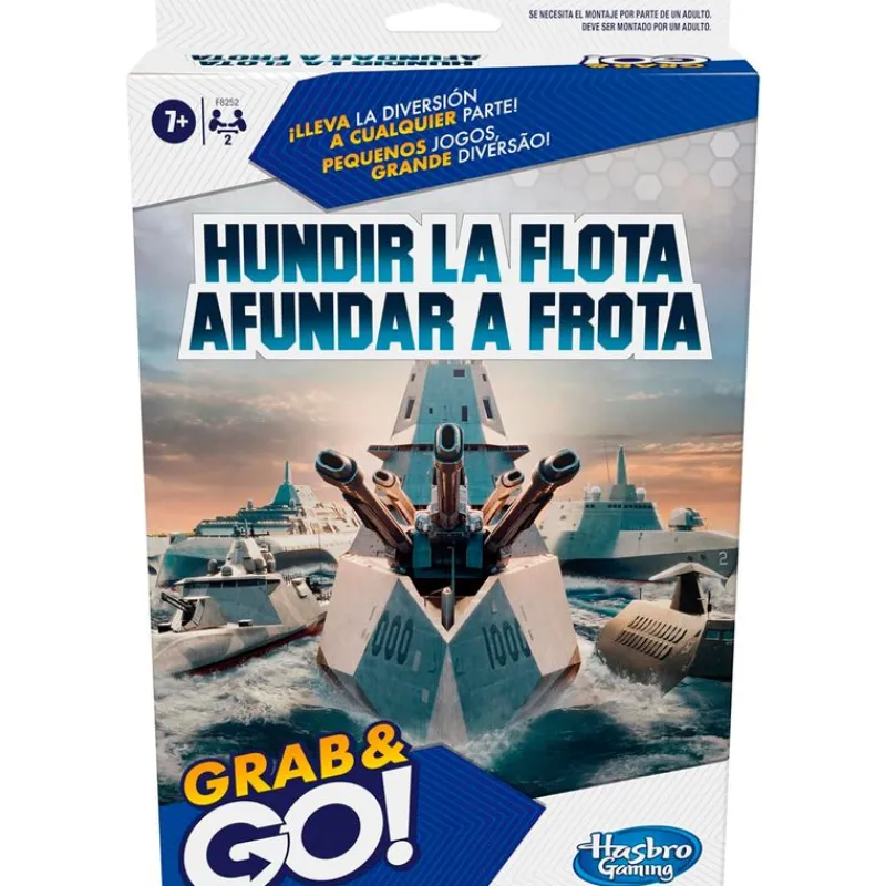 HASBRO Juegos De Mesa-Hundir la Flota Versión Viaje