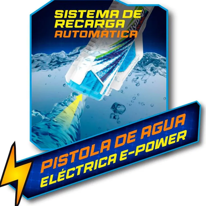 BIZAK Aire Libre-Hydro M.A.D Blaster Pistola de Agua