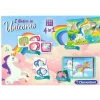 CLEMENTONI Juegos Y Juguetes Educativos-I Believe in Unicorns Edukit 4 en 1