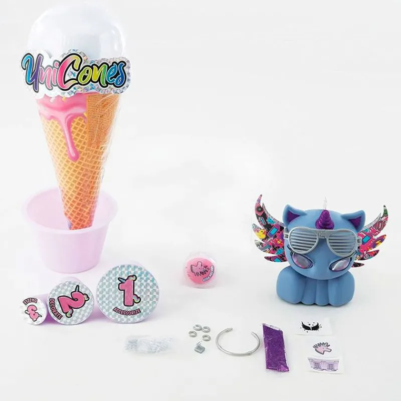 BIZAK Manualidades-Ice Surprise Unicornes Sorpresa