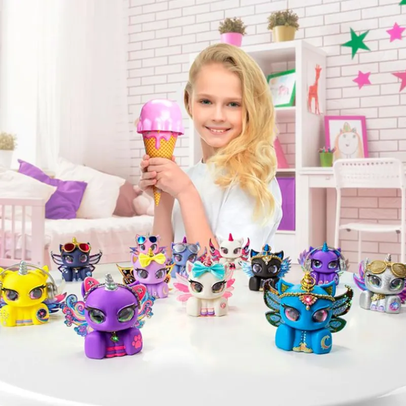 BIZAK Manualidades-Ice Surprise Unicornes Sorpresa