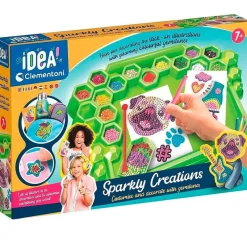 Idea Kit Pegatinas 3D Brillantes*CLEMENTONI Discount