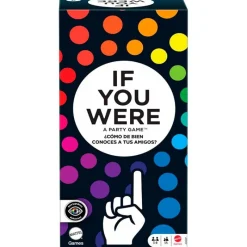 MATTEL Juegos Para Adultos-If You Were a Party Game Juego +17