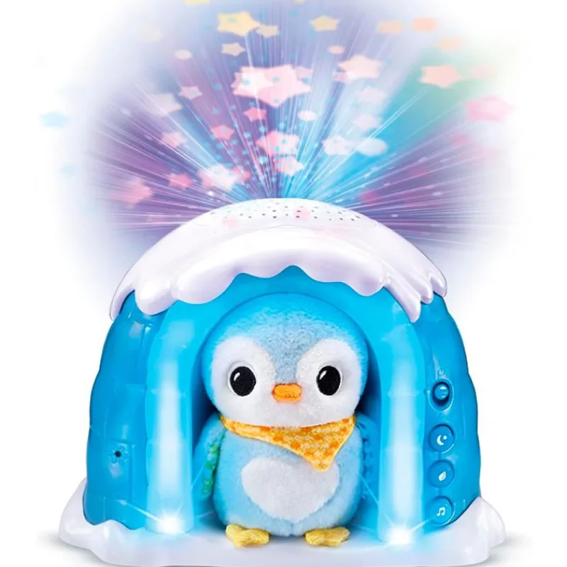 VTECH Primera Infancia Y Preescolar-Iglú Proyector Peluchito Pingüino