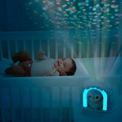VTECH Primera Infancia Y Preescolar-Iglú Proyector Peluchito Pingüino