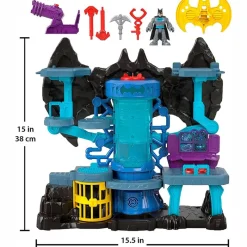 IMAGINEXT Figuras Y Figuras De Acción-Batcueva DC Bat-Tech