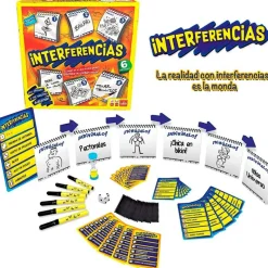 Interferencias 6 Jugadores Juego de Mesa*GOLIATH Sale