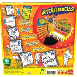 Interferencias 6 Jugadores Juego de Mesa*GOLIATH Sale