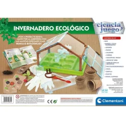 CLEMENTONI Juegos Y Juguetes Educativos-Invernadero Ecológico