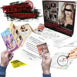 GOLIATH Juegos De Mesa-Investigation Files: Asesinato en París