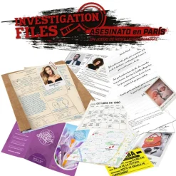 GOLIATH Juegos De Mesa-Investigation Files: Asesinato en París