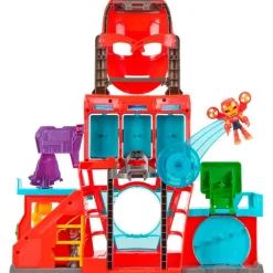 HASBRO Figuras Y Figuras De Acción-Iron Man y sus Increíbles Amigos Cuartel General