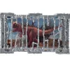 DRIM DISCOUNT Figuras Y Figuras De Acción-Jaula con Dinosaurio Carnotaurus