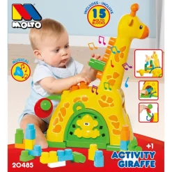 MOLTO Primera Infancia Y Preescolar-Jirafa Actividades Musical