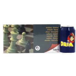 CAYRO Juegos De Mesa-Juego Ajedrez y Damas Magnético