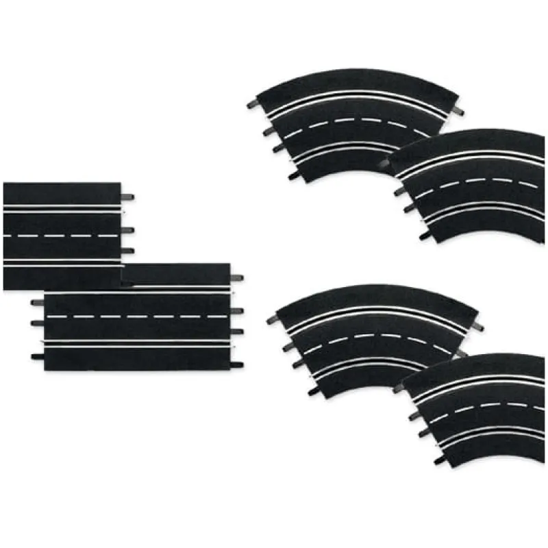 Juego ampliación (2 rectas, 4 curvas 1/30°)*CARRERA Discount