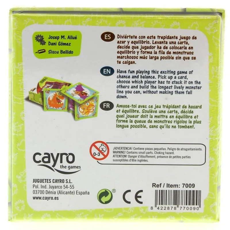 Juego Cha-Cha-Boo!!*CAYRO Clearance