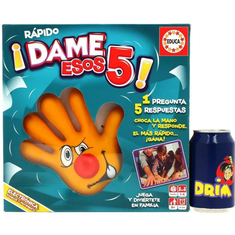EDUCA Juegos De Mesa-Juego Dame Esos Cinco