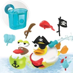 Juego de baño Pato Jet crea un pirata*YOOKIDOO Hot