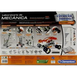 CLEMENTONI Juegos Y Juguetes Educativos-Juego de Ciencia Laboratorio de Mecánica